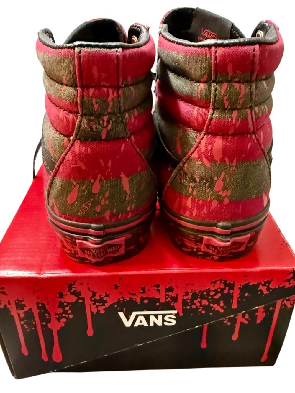 Vans x House of Terror SK8-Hi "The Nightmare on Elm Street" Freddy Krueger - Picture 9 of 14